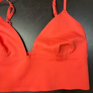 NWOT Free People Intimately Bra Bralette Size XL Dark Pink Coral